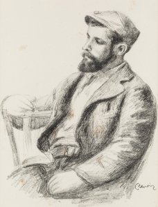 Portret van Louis Valtat 1869-1952, 1904 door Pierre Auguste Renoir