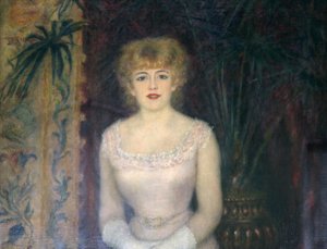 Portret van de Actrice Jeanne Samary, 1878