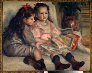 Portretten van kinderen door Pierre Auguste Renoir
