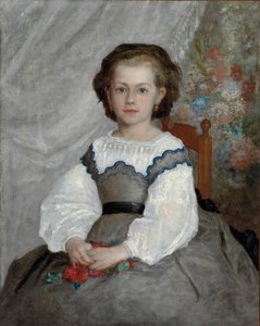 Romaine Lacaux door Pierre Auguste Renoir