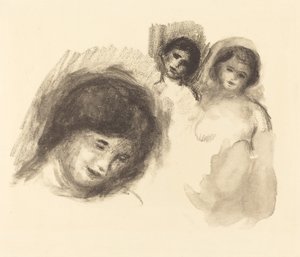 Steen met Drie Schetsen
