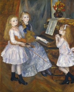 De dochters van Catulle Mendès, Huguette 1871-1964, Claudine 1876-1937..., 1888