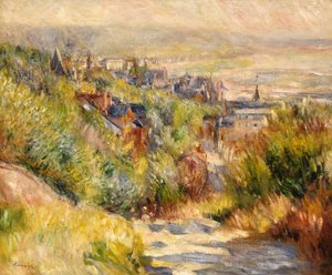 De hoogten van Trouville door Pierre Auguste Renoir