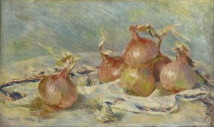 De uien, 1881 door Pierre Auguste Renoir