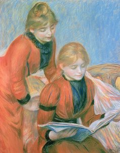 De Twee Zusters door Pierre Auguste Renoir