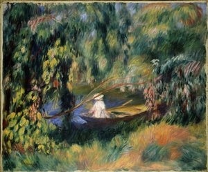 De boot, ca. 1878 door Pierre Auguste Renoir