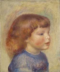 Kinderhoofd, ca. 1906 door Pierre Auguste Renoir