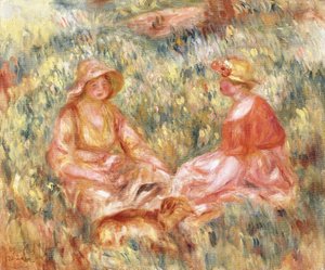Twee Vrouwen in het Gras, c.1910