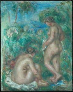 Badende Vrouw door Pierre Auguste Renoir
