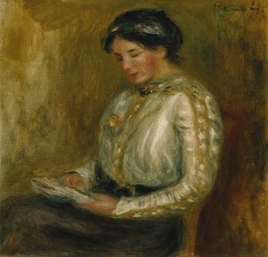 Vrouw die leest