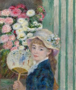 Vrouw met een Waaier, ca. 1879