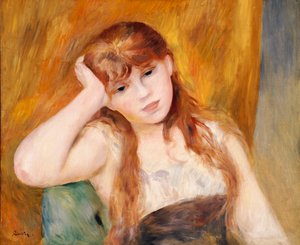 Jonge Blonde Meisje, 1886