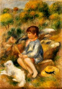 Jonge Jongen bij een Beek, 1890