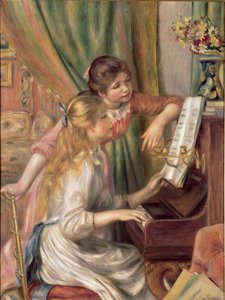 Meisjes aan de Piano