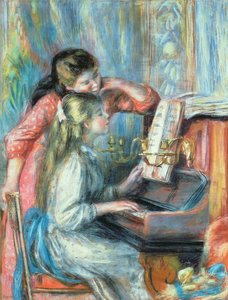 Jonge Meisjes aan de Piano, 1892