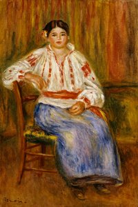 Jonge Roemeen, 1914 door Pierre Auguste Renoir