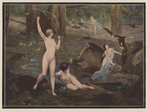 De jachtgodinnen door Pierre Bellet