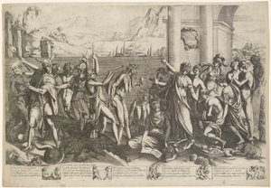 Allegorie op Beeldhouwkunst door Pierre Biard the Younger