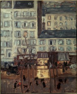 Boulevard de Clichy door Pierre Bonnard