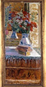 Boeket klaprozen door Pierre Bonnard