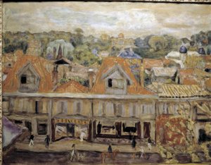 Straat van Arcachon door Pierre Bonnard
