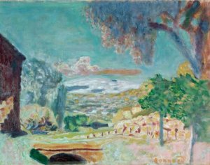 De kleine brug door Pierre Bonnard