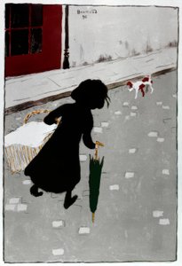 Het Kleine Wasmeisje door Pierre Bonnard