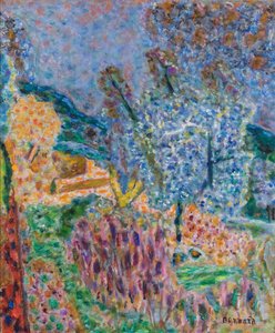 Tuin, 1945 door Pierre Bonnard