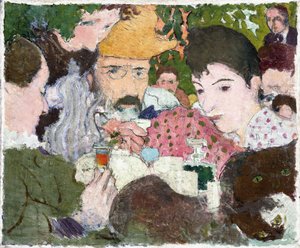 Tuinproeverij, ca. 1891 door Pierre Bonnard