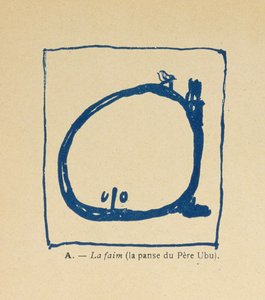 Honger - Pere Ubus buik, uit het Alfabet van Pere Ubu