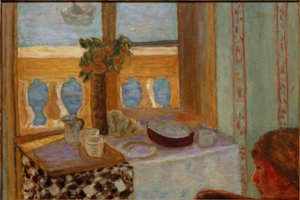 Interieur met balkon door Pierre Bonnard