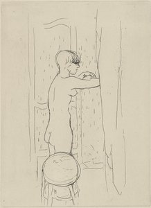La Toilette (Het Bad) door Pierre Bonnard