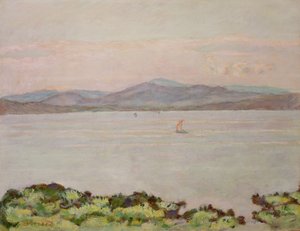 De Golf tussen La Napoule en St. Raphael door Pierre Bonnard