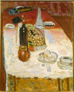 Het ontbijt door Pierre Bonnard
