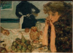 Het Ontbijt van Misia Natanson door Pierre Bonnard