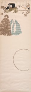 Kindermeisjes Promenade, Fries van koetsen, 1895 door Pierre Bonnard