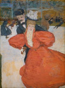 Paleis van ijs, of De schaatsers door Pierre Bonnard