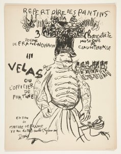 Repertoire du Theatre des Pantins - zes liedjes
