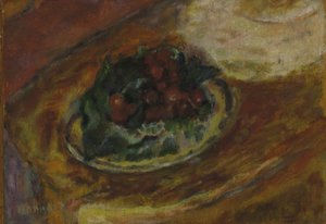Stilleven: Kersen, ca. 1942 door Pierre Bonnard