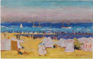 Het strand (Arachon), c.1922