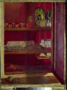 De Rode Kabinet door Pierre Bonnard
