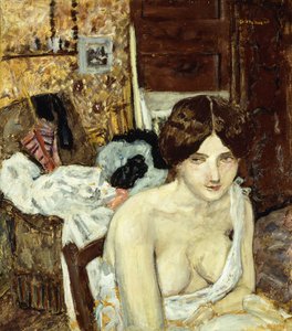 Het Rustende Model; Le Repos de Modele, c.1910