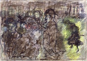 Het plein, avond, 1899