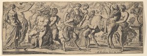 Bacchanaal door Pierre Brebiette
