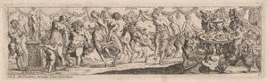 Dansende Nimfen en Satyrs