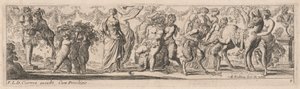 Dronken Silenus door Pierre Brebiette