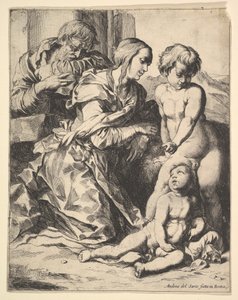 Maagd knielend voor Christus, 1610-42
