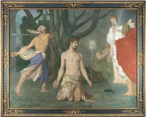 De Onthoofding van Johannes de Doper door Pierre Puvis de Chavannes