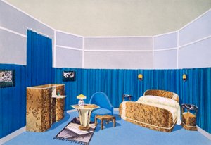 Slaapkamer door Pierre Chareau
