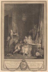 De zeden van de tijd door Pierre Charles Ingouf after Sigmund Freudenberger